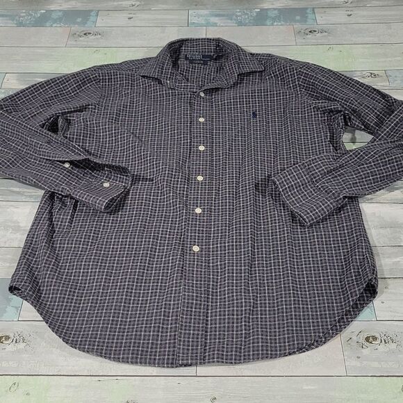 Polo by Ralph Lauren Stanton Classic Fit Button Down sz Large - Picture 1 of 3